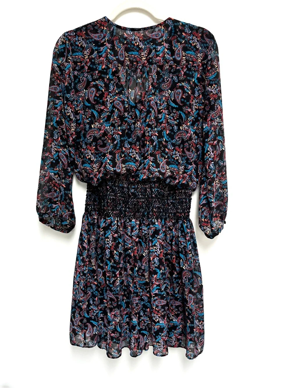 Anthropologie, Vanessa Virginia, Daytripper mini dress. Paisley pattern size M - Picture 5 of 15